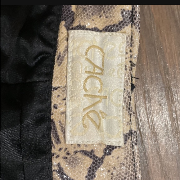 SNAKESKIN LEATHER PANTS marked down to $69 to $250 - Picture 3 of 3